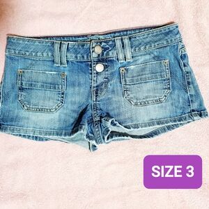 American Eagle Outfitters Light Blue Jean Shorts